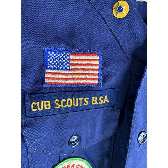 1970’s Official Boy Scouts Of America SHIRT W/ BADGES & PATCHES Scout-O-Rama - Picture 3 of 11